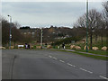 Sharp bend; Edwards Lane becomes Beckhampton Road