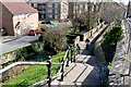 Footbridge over Fordington Mill Stream