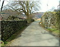 Road through Glenbrittle House farm