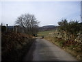 Lane from Denhead cottage