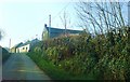 Lane through Cotts Park Farm