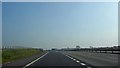 SK6188 : The new slip road from the A1 at Blyth by Steve  Fareham