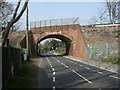 Burton, railway bridge