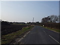 The B1228 towards Highfield