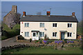 Sampford Arundel, old cottages