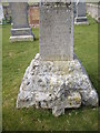 Memorial gravestone to Sir Frederick and Lady Bridge