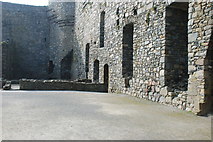 SH5831 : Castell Harlech Y Neuadd Fawr - Great Hall by Alan Fryer