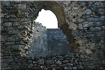 SH5831 : Castell Harlech Ffenestr Ddwyreiniol y Capel - Chapel East Window by Alan Fryer