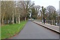 The road round Lurgan Park