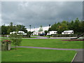 Caravan site in Dungannon Park