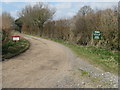 Farm track to Great Betley Farm