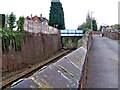 Stourbridge Town branch railway at Parkfield Road bridge