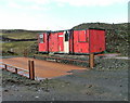 NG4055 : Disused site office and weighbridge at Kingsburgh quarry by Dave Fergusson