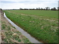 Drain and field near Strubby Grange