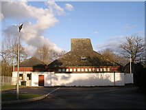 TQ1743 : Beare Green village hall by Andy Potter