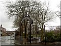 Winton Park gate entrance, Eccles