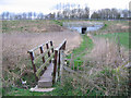 Footbridge and subway, Clayton Brook