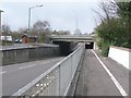 Bournemouth: looking through Wellington Road underpass