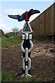SP5201 : Signpost on the National Cycle Network by Steve Daniels