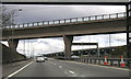 M5 northbound nears the M6 at Junction 8