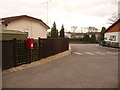 SU0901 : St. Leonards: postbox № BH24 56, Oaktree Farm Mobile Homes Park by Chris Downer