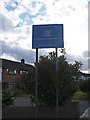 London Borough of Barnet boundary sign