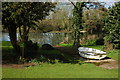 Boat beside the River Avon