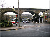 SD9324 : Todmorden Bus Station - Stansfield Road by Betty Longbottom