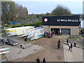 Boathouse by Chiswick Bridge