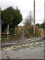 Footpath near Briercliffe School