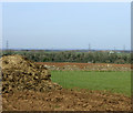 2009 : Muck heap and pylons