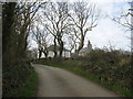 Capel Parc chapel and chapel house from the east