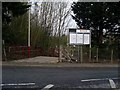 Stairs to platform at Kirkhill station