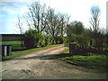 Driveway to Downs Lodge