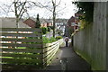 Hill Street and footpath from Beauchamp Road