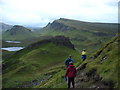 NG4468 : Descending from the Quiraing by Andy Waddington