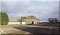 Ex RAF Hangar at the old Elsham Airfield