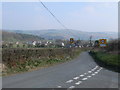 Approaching Llangwm from the west