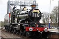 SU5290 : Earl of Mount Edgcumbe at Didcot station by Steve Daniels