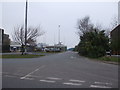 Bellwin Drive onto Flixborough industrial estate