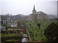Abbotshall church and graveyard