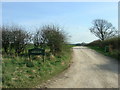 Track to Maidensgrave Farm