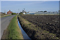 Greenhouses and Ditch near Scronkey