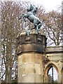 NT9437 : Equestrian statue by Barbara Carr