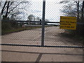 Entrance to Bank End Quarry