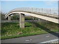 Footbridge over the Elland bypass