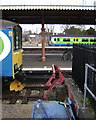 Stationary trains, Leamington Spa station