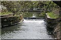 Weir on the River Ock in Abingdon