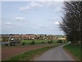 Lane from High Burnham to Low Burnham