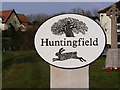 Huntingfield Village Sign